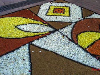 Фотоотчёт: Ковры из натуральных цветов в городе Арбусиес, 2021 / Catifes de flors naturals a Arbúcies, 2021 (Alfombras de flores naturales en Arbúcies, 2022)