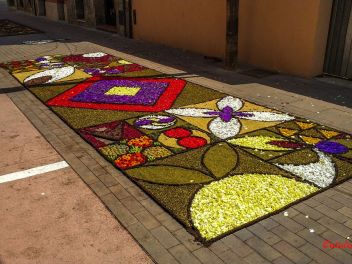 Фотоотчёт: Ковры из натуральных цветов в городе Арбусиес, 2021 / Catifes de flors naturals a Arbúcies, 2021 (Alfombras de flores naturales en Arbúcies, 2022)