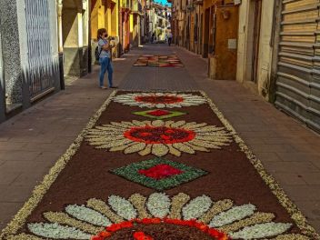 Фотоотчёт: Ковры из натуральных цветов в городе Арбусиес, 2021 / Catifes de flors naturals a Arbúcies, 2021 (Alfombras de flores naturales en Arbúcies, 2022)