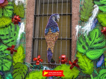 Фотоотчёт: Улица Ллибертат (carrer Llibertat) Рапа Нуй (Rapa Nui) - Феста Майор де Грасиа 2023 (Festa Major de Gràcia 2023)