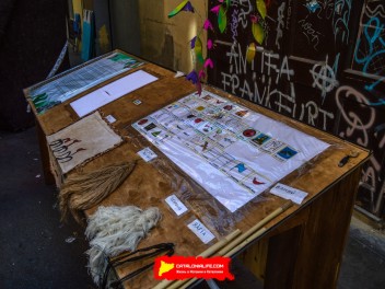 Фотоотчёт: Улица Ллибертат (carrer Llibertat) Рапа Нуй (Rapa Nui) - Феста Майор де Грасиа 2023 (Festa Major de Gràcia 2023)
