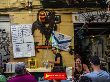 Фотоотчёт: Улица Ллибертат (carrer Llibertat) Рапа Нуй (Rapa Nui) - Феста Майор де Грасиа 2023 (Festa Major de Gràcia 2023)