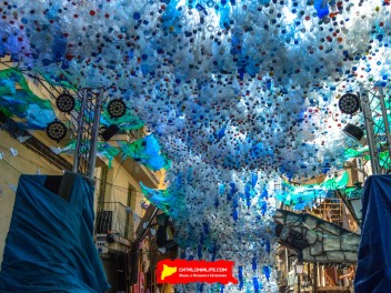 Фотоотчёт: Улица Верди (carrer Verdi) Флейтист из Гамельна (El flautista d'Hamelín) - Феста Майор де Грасиа 2023 (Festa Major de Gràcia 2023)