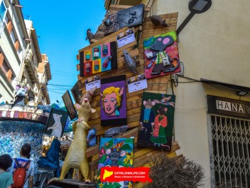 Фотоотчёт: Улица Верди (carrer Verdi) Флейтист из Гамельна (El flautista d'Hamelín) - Феста Майор де Грасиа 2023 (Festa Major de Gràcia 2023)