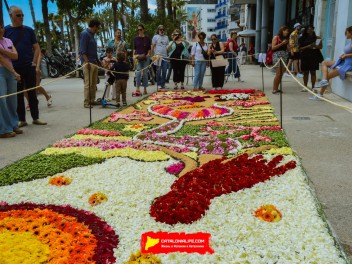Ковры из цветов в Ситжесе, 2024 / Catifes de flors de Sitges, 2024 / Alfombras de Flores Naturales, Sitges, 2024
