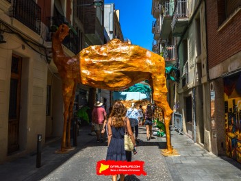 Фотоотчёт: Улица Сьюдад Реаль (carrer Ciudad Real) Оазис Мира (Oasi de Pau) - Феста Майор де Грасиа 2023 (Festa Major de Gràcia 2023)