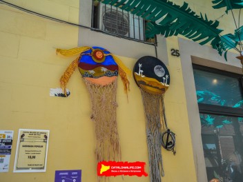 Фотоотчёт: Улица Сьюдад Реаль (carrer Ciudad Real) Оазис Мира (Oasi de Pau) - Феста Майор де Грасиа 2023 (Festa Major de Gràcia 2023)