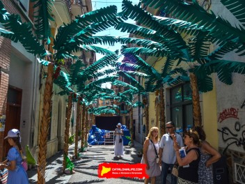 Фотоотчёт: Улица Сьюдад Реаль (carrer Ciudad Real) Оазис Мира (Oasi de Pau) - Феста Майор де Грасиа 2023 (Festa Major de Gràcia 2023)