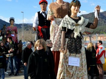 Праздник в честь Сан Антонио в Англесе (Anglès) 2017