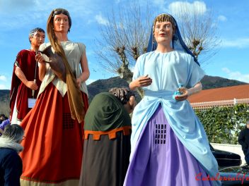 Праздник в честь Сан Антонио в Англесе (Anglès) 2017