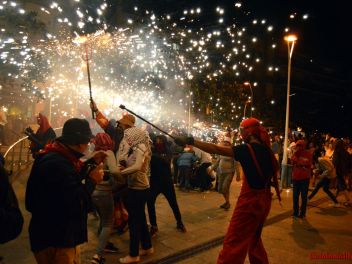 Коррефок в Бланесе 2016 (вторая часть) / Correfoc Blanes 2016 (la segunda parte)