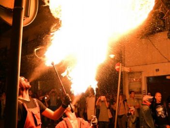 Коррефок в Бланесе 2016 (первая часть) / Correfoc Blanes 2016 (la primera parte)