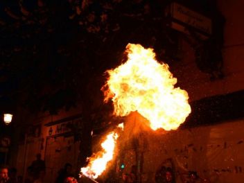 Коррефок в Бланесе 2016 (первая часть) / Correfoc Blanes 2016 (la primera parte)