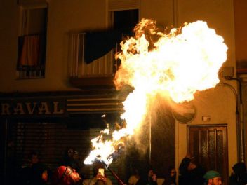 Коррефок в Бланесе 2016 (первая часть) / Correfoc Blanes 2016 (la primera parte)