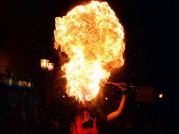 Коррефок в Бланесе 2016 (первая часть) / Correfoc Blanes 2016 (la primera parte)