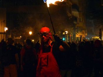 Коррефок в Бланесе 2016 (первая часть) / Correfoc Blanes 2016 (la primera parte)