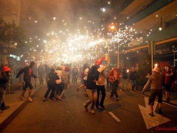 Коррефок в Бланесе 2016 (первая часть) / Correfoc Blanes 2016 (la primera parte)