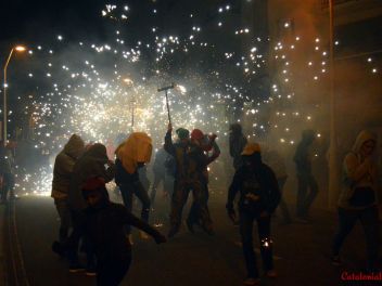 Коррефок в Бланесе 2016 (первая часть) / Correfoc Blanes 2016 (la primera parte)
