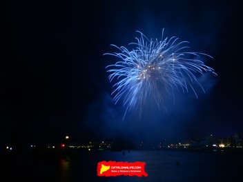 Фотоотчет: 50-ой Международный конкурс фейерверков на Коста Брава, Бланес 2022 - 1-ый день - Pirotècnia Caballer FX Global Foc de Valencia