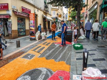 Ковры из цветов в Бланесе, 2018 (Les Catifes de Flors del Corpus a Blanes, 2018)
