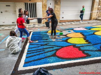Ковры из цветов в Бланесе, 2018 (Les Catifes de Flors del Corpus a Blanes, 2018)