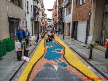 Ковры из цветов в Бланесе, 2018 (Les Catifes de Flors del Corpus a Blanes, 2018)