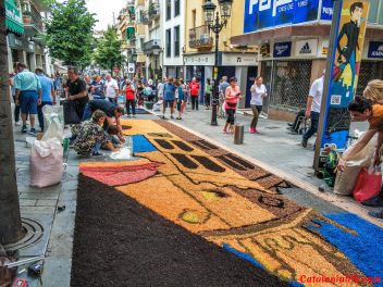 Ковры из цветов в Бланесе, 2018 (Les Catifes de Flors del Corpus a Blanes, 2018)