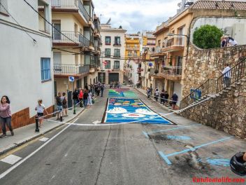 Ковры из цветов в Бланесе, 2018 (Les Catifes de Flors del Corpus a Blanes, 2018)