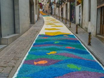 Ковры из цветов в Бланесе, 2018 (Les Catifes de Flors del Corpus a Blanes, 2018)