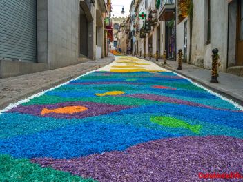 Ковры из цветов в Бланесе, 2018 (Les Catifes de Flors del Corpus a Blanes, 2018)