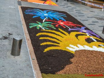 Ковры из цветов в Бланесе, 2018 (Les Catifes de Flors del Corpus a Blanes, 2018)