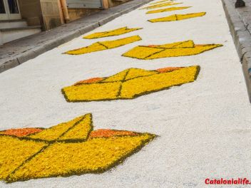 Ковры из цветов в Бланесе, 2018 (Les Catifes de Flors del Corpus a Blanes, 2018)