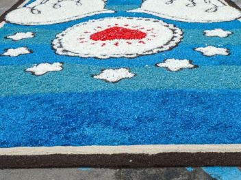 Ковры из цветов в Бланесе, 2018 (Les Catifes de Flors del Corpus a Blanes, 2018)