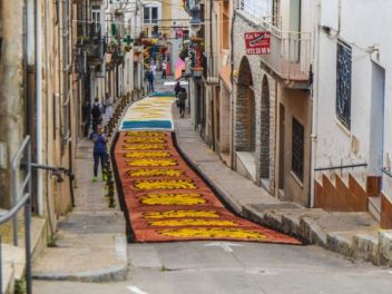 Ковры из цветов в Бланесе, 2018 (Les Catifes de Flors del Corpus a Blanes, 2018)