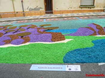 Ковры из цветов в Бланесе, 2018 (Les Catifes de Flors del Corpus a Blanes, 2018)