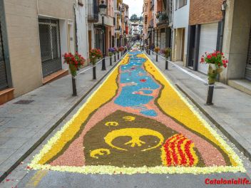 Ковры из цветов в Бланесе, 2018 (Les Catifes de Flors del Corpus a Blanes, 2018)