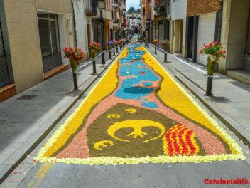 Ковры из цветов в Бланесе, 2018 (Les Catifes de Flors del Corpus a Blanes, 2018)
