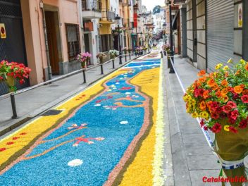 Ковры из цветов в Бланесе, 2018 (Les Catifes de Flors del Corpus a Blanes, 2018)