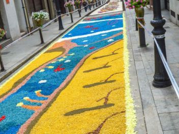 Ковры из цветов в Бланесе, 2018 (Les Catifes de Flors del Corpus a Blanes, 2018)