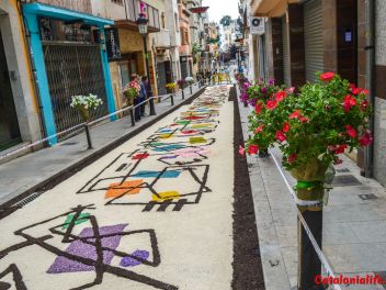Ковры из цветов в Бланесе, 2018 (Les Catifes de Flors del Corpus a Blanes, 2018)