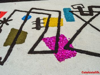 Ковры из цветов в Бланесе, 2018 (Les Catifes de Flors del Corpus a Blanes, 2018)