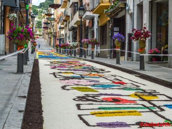 Ковры из цветов в Бланесе, 2018 (Les Catifes de Flors del Corpus a Blanes, 2018)
