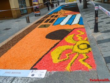 Ковры из цветов в Бланесе, 2018 (Les Catifes de Flors del Corpus a Blanes, 2018)