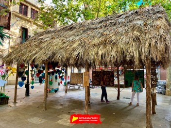 Пласа Ровира и Триас (Plaça Rovira i Trias) — «Хале Ровира» (Hale Rovira) — Феста Майор де Грасиа 2025 (Festa Major de Gràcia 2025)