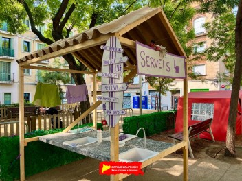 Пласа дель Норд (Plaça del Nord) — «Кемпинг Лаванда» (Camping Lavanda) — Феста Майор де Грасиа 2025 (Festa Major de Gràcia 2025)