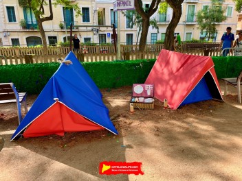 Пласа дель Норд (Plaça del Nord) — «Кемпинг Лаванда» (Camping Lavanda) — Феста Майор де Грасиа 2025 (Festa Major de Gràcia 2025)