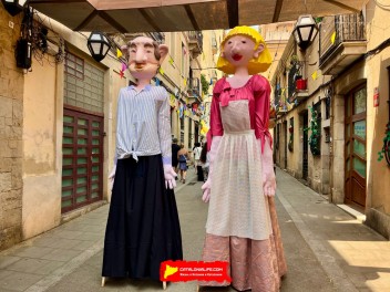 Улица Фратернитат де Байш (Carrer de Fraternitat de Baix) — «Фратернитат де Байш» (Fraternitat de Baix) — Феста Майор де Грасиа 2025 (Festa Major de Gràcia 2025)