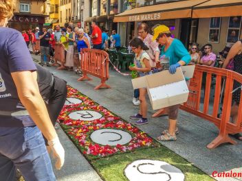 Ковры из цветов в Ллорет-де-Мар, Les Catifes de Flors del Corpus a Lloret de Mar