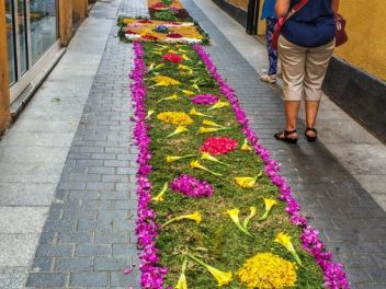 Ковры из цветов в Ллорет-де-Мар, Les Catifes de Flors del Corpus a Lloret de Mar