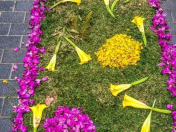 Ковры из цветов в Ллорет-де-Мар, Les Catifes de Flors del Corpus a Lloret de Mar